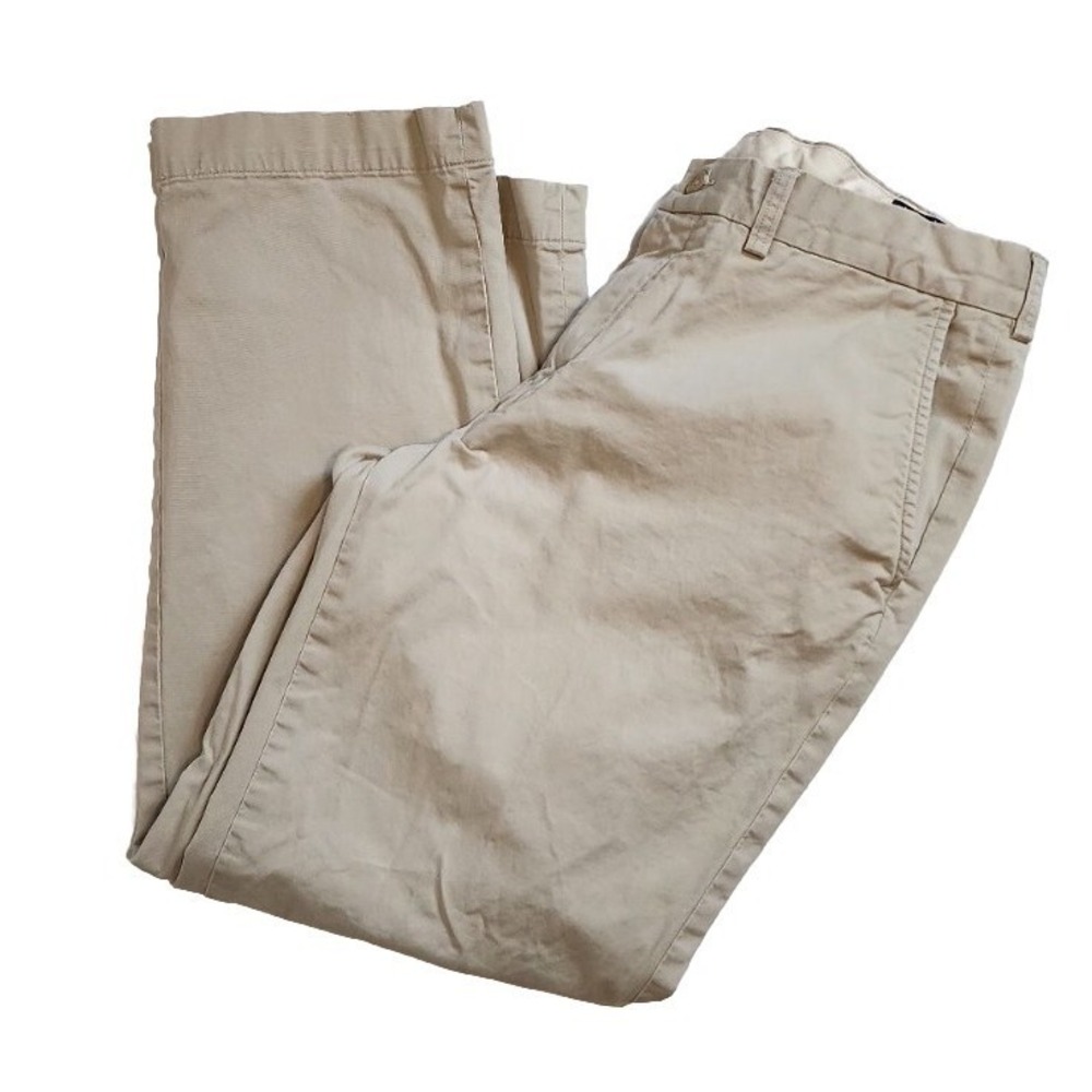 Polo Ralph Lauren Mens Pants Beige Size 34x28 Dress Pant Stretch Classic Fit